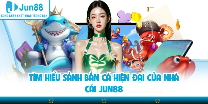 Tìm hiểu sảnh bắn cá hiện đại của nhà cái Jun88